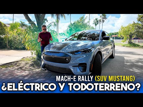 2024 Ford Mustang Mach-E Rally • a punto de dominar los autos eléctricos para siempre