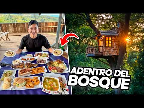 El Primer RESTAURANTE en LOS ÁRBOLES en TODO EL SALVADOR😲