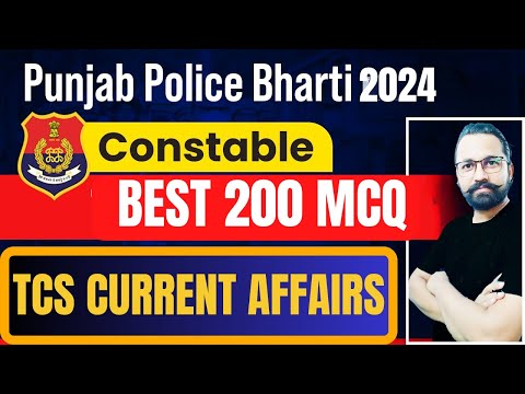 Punjab Police Constable Exam 2024 | Last 6 Months Current Affairs 2024 | by Gillz mentor