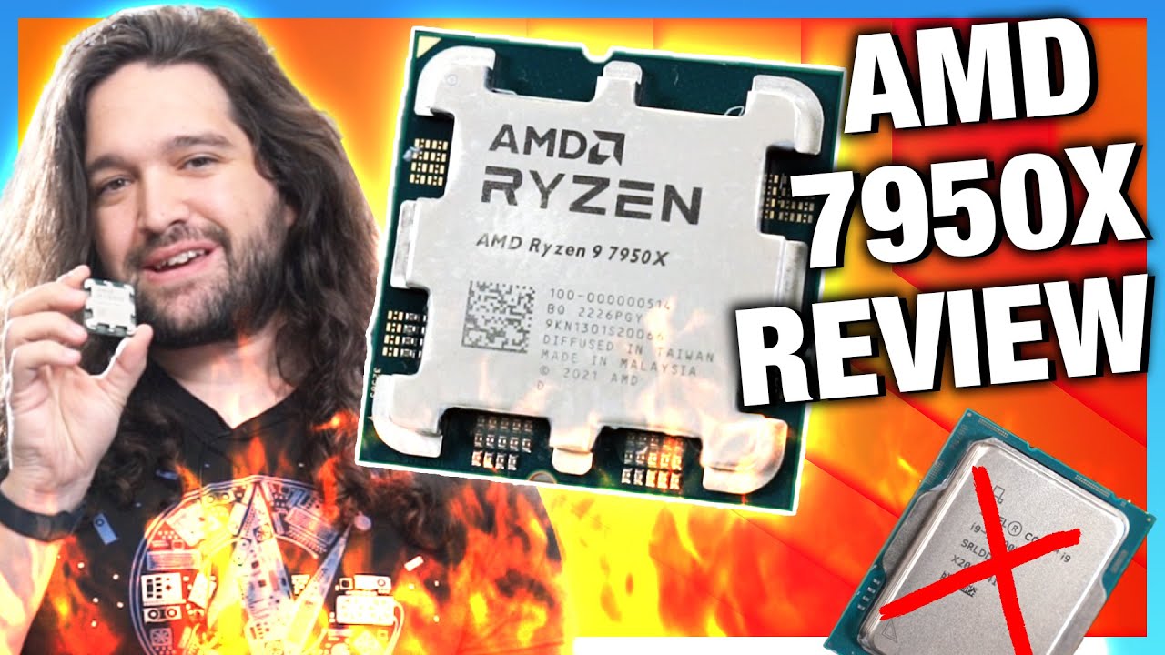 95 C is Now Normal: AMD Ryzen 9 7950X CPU Review & Benchmarks