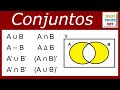 Operaciones y Relaciones entre Conjuntos