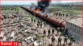 Russians climbed into the pipe again and the entire group was captured by the Ukrainian Forces