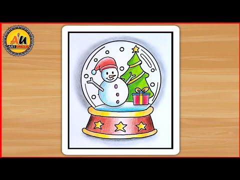 Easy Christmas Drawing ❄ 🎅 Christmas Tree Drawing 🎄 Drawing Competition 🎖🏆 Tutorial