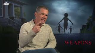 Backstage with Josh Brolin about readjusting to real life after playing intense roles like this