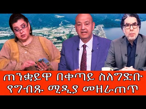 ጠንቋይዋ በቀጣይ ስለግድቡየግብጹ ሚዲያ መዘራጠጥ