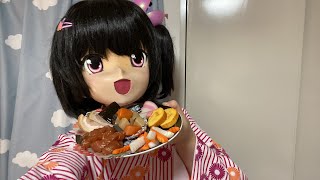 【#お正月】MINAMI MOMOCHI (桃知みなみ) が着物でおせち食べるライブ配信中！