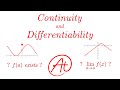 Continuity and Differentiability Concepts