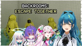 【BACKROOMS: Escape Together pt. 2】  Get in the pool! 【#VSPOEN #RemiaAo