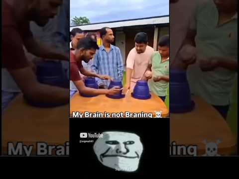 my brain is not braning ☠️ #shorts #viral #tranding #trollface
