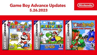 Game Boy Advance - Nintendo Switch Online adds Super Mario Advance, Super Mario World: Super Mario Advance 2, and Yoshi\'s Island