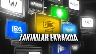 TAKIMLAR EKRANDA! 🤩 | #PUBGMOBILE