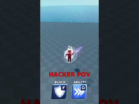 Jitter Click Vs Blade Ball Hacker ๐ #roblox #bladeball #bladeballroblox