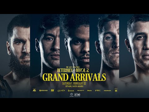 Artur Beterbiev Vs Dmitry Bivol 2 & Undercard Grand Arrivals