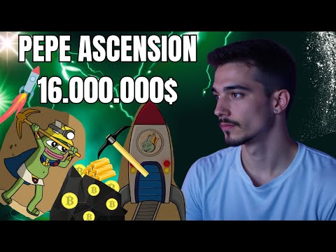 PEPE ASCENSION RAISED 16M$ ON PRESALE! NEW LISTING & UPDATES!