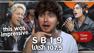 VOCAL GENIUS! (SB19 Performs "Time" LIVE on Wish 107.5 Bus | Reaction)
