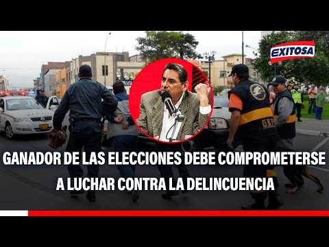 🔴🔵 Fujimori y Roberto Sánchez deben comprometerse a luchar contra el crimen, señala Carlos Álvarez