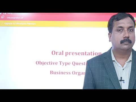 Oral Presentation - Business Communication