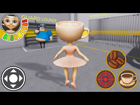Playing as BALLERINA CAPPUCCINA in BARRY'S PRISON RUN! New Scary Obby Animation (#Roblox)