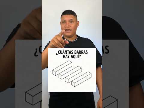 ¿Cuántas barras hay en la imagen? #shorts