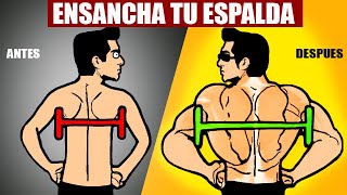 5 Ejercicios para fortalecer y ampliar la espalda que debes probar hoy mismo