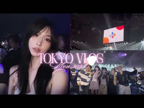 TOKYO VLOG | 처음 가본 KCON♪♪, 겟레디윗미,첫 행사 참여, soft girl engery 💞ꕥ⋆࿔*:･ﾟ