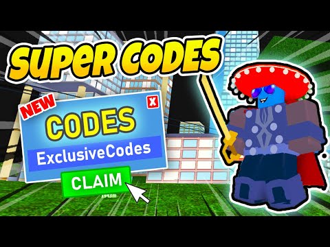 codes superpower city roblox