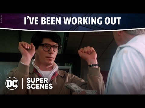 DC Super Scenes: I've Been Working Out