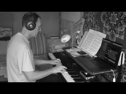Куранта из шестой "английской" сюиты Баха