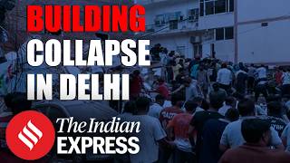 Delhi Building Collapse: Several Students Feared Trapped As 5-Storey Hostel Collapses In Delhi