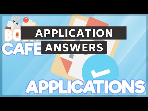 Roblox Cafe Training Guide 07 2021 - verde roblox application answers