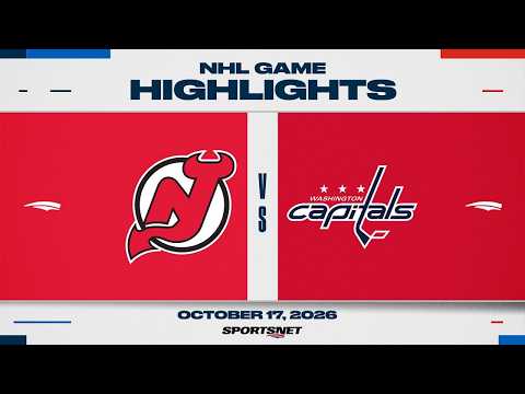 NHL Highlights | Devils vs. Capitals - October 17, 2026