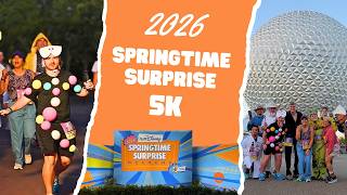 My 99th runDisney Race! 🦖 Springtime Surprise 5K 2026 Recap & Course Fun