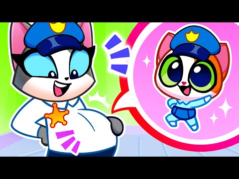 👮 Police Officer Takes Care of a Pregnant Mom 🤰 Rescue Team + More Animated Stories 😻 Purr-Purr