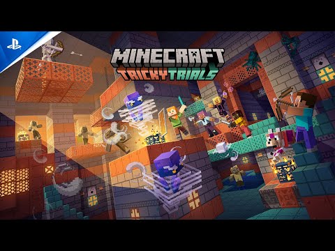 Minecraft - Tricky Trials Update Trailer | PS4 & PSVR Games