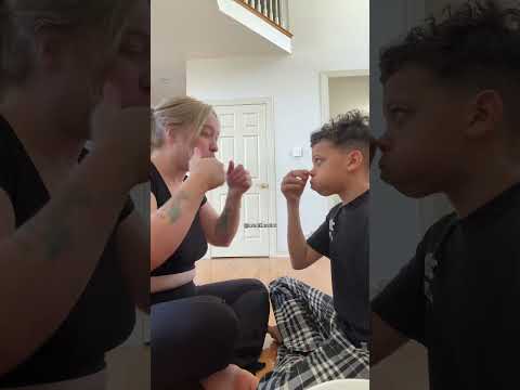 Dont LOOK at each other CHALLENGE gone BAD 🤣🤣🤣