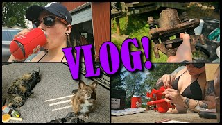 VLOG: July 10th-15th | New Car Brakes, Avril Caught a Stomach Bug, & Decluttering Lipsticks.
