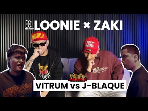 LOONIE × ZAKI | BREAK IT DOWN: Rap Battle Review E356 | FLIPTOP: VITRUM vs J-BLAQUE