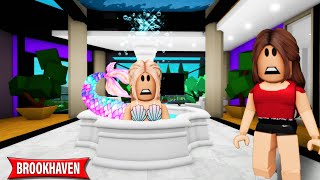 DESCOBRI QUE A MINHA AMIGA escondia UM segredo TERRÍVEL😯!!!!- Roblox - Historinhas - Brookhaven RP🏡