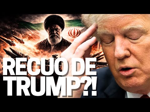 “FICOU COM MEDO” - Trump adia ataques ao Irã! Militares dos EUA brigam: “não lutaremos por Israel”!
