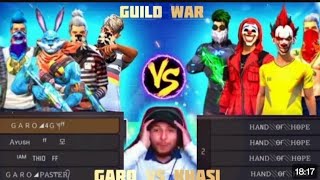 STING ENERGY VS GARO 4G GUILD WAR CHALLENGE 4VS4  MEGHALAYA TOP 1 AND TOP 16