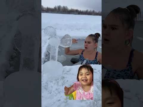 Nhìn Chị Quạt Biết Mát Lắm Rồi #shorts #ice