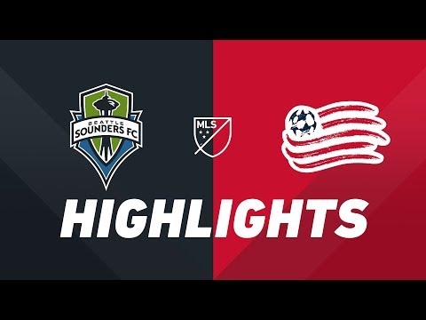 Seattle Sounders FC vs. New England Revolution | HIGHLIGHTS - August 10, 2019 Seattle Sounders FC vs. New England Revolution | HIGHLIGHTS - August 10, 2019