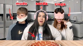 COCINANDO SIN NUESTROS SENTIDOS *sale muy mal*