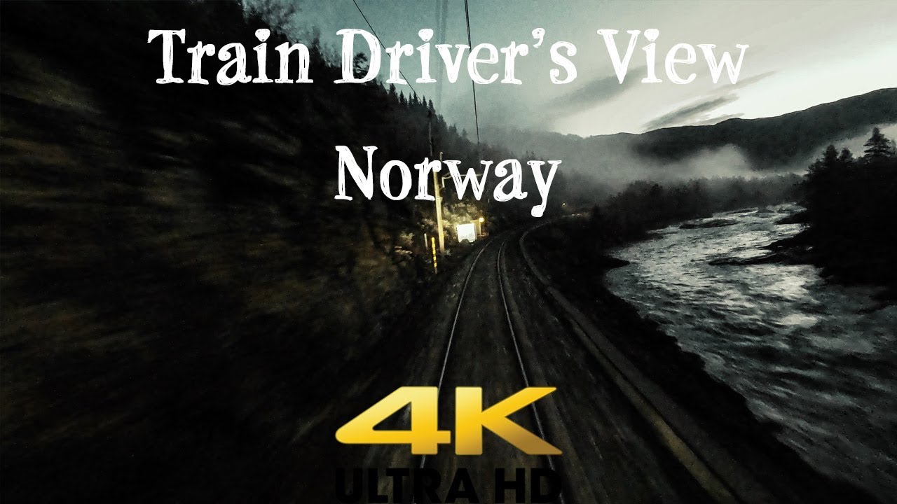 TRAIN DRIVER'S VIEW: Early morning train to Mjlfjell - RailCowGirl