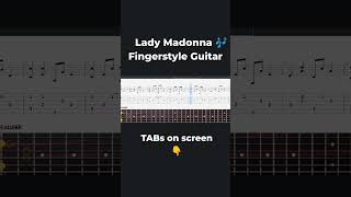 Lady Madonna – Fingerstyle Guitar (The Beatles)