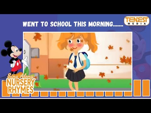 🎶 I Went to School One Morning | Fun Nursery Rhyme for Kids! 🚢🎶 | Nursery Rhymes 12