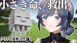 【Minecraft】新アプデ要素「ハッピーガスト」に会いたい！！深夜ソロ鯖マイクラ🌛【綺沙良/にじさんじ】