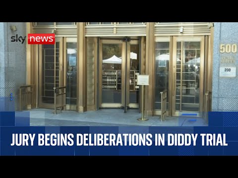 Watch live: Outside court with jurors expected to start deliberating in Sean 'Diddy' Combs case