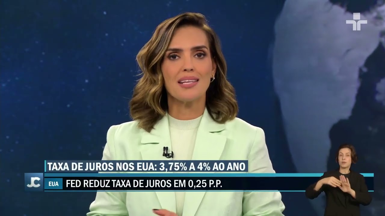 Fed corta taxa de juros dos EUA em 0,25 ponto percentual