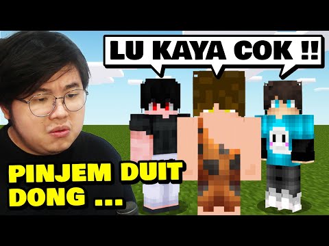 Gw Coba Pinjem Hutang Sama Youtuber Minecraft Ini … (Inilah Reaksi Mereka)